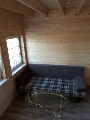 Фото номера Дом для отпуска Дома для отпуска ul.Nowa 14 1.Holzhaus г. Wierzchucino 11
