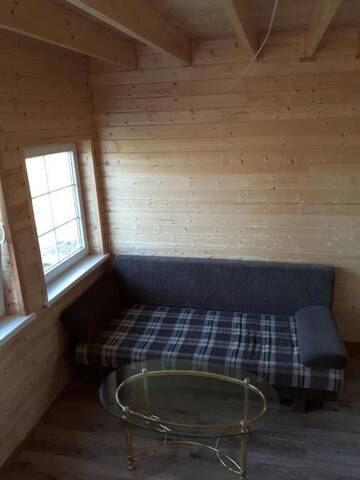 Фото номера Дом для отпуска Дома для отпуска ul.Nowa 14 1.Holzhaus г. Wierzchucino 23